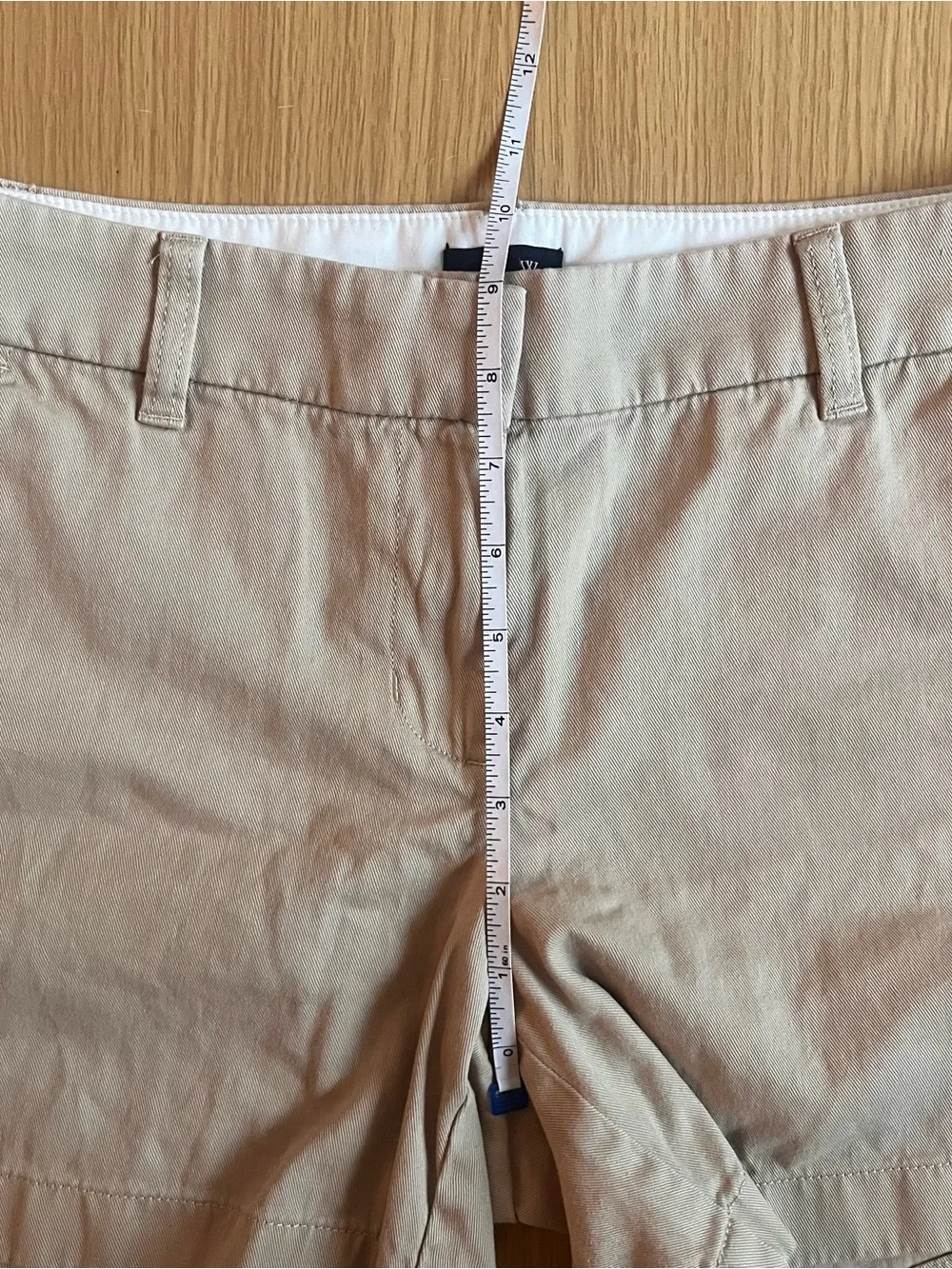 J.Crew Khaki Women’s Chino Shorts Size 4 Cotton Preppy Classic Fit
